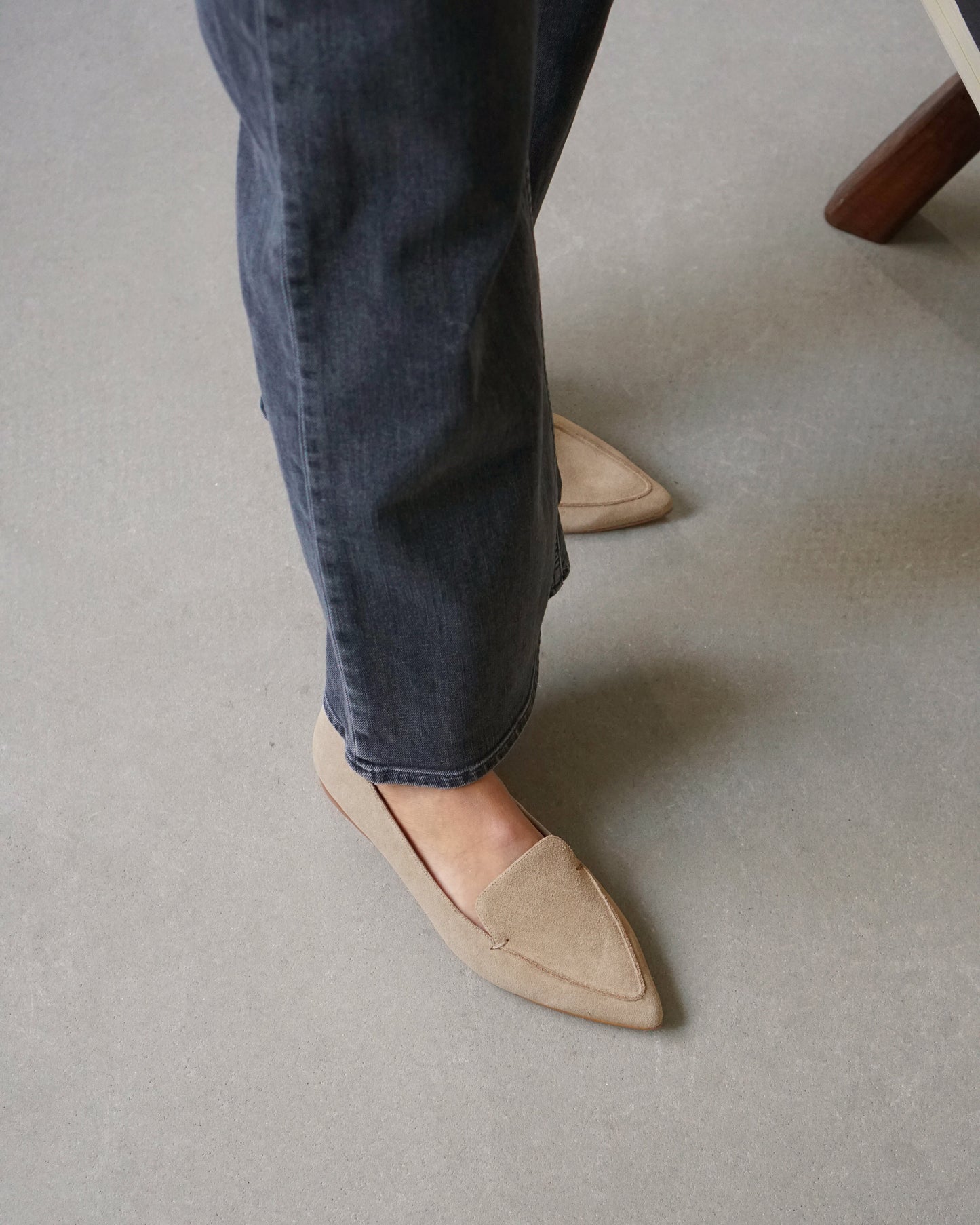 Alex Beige Suede
