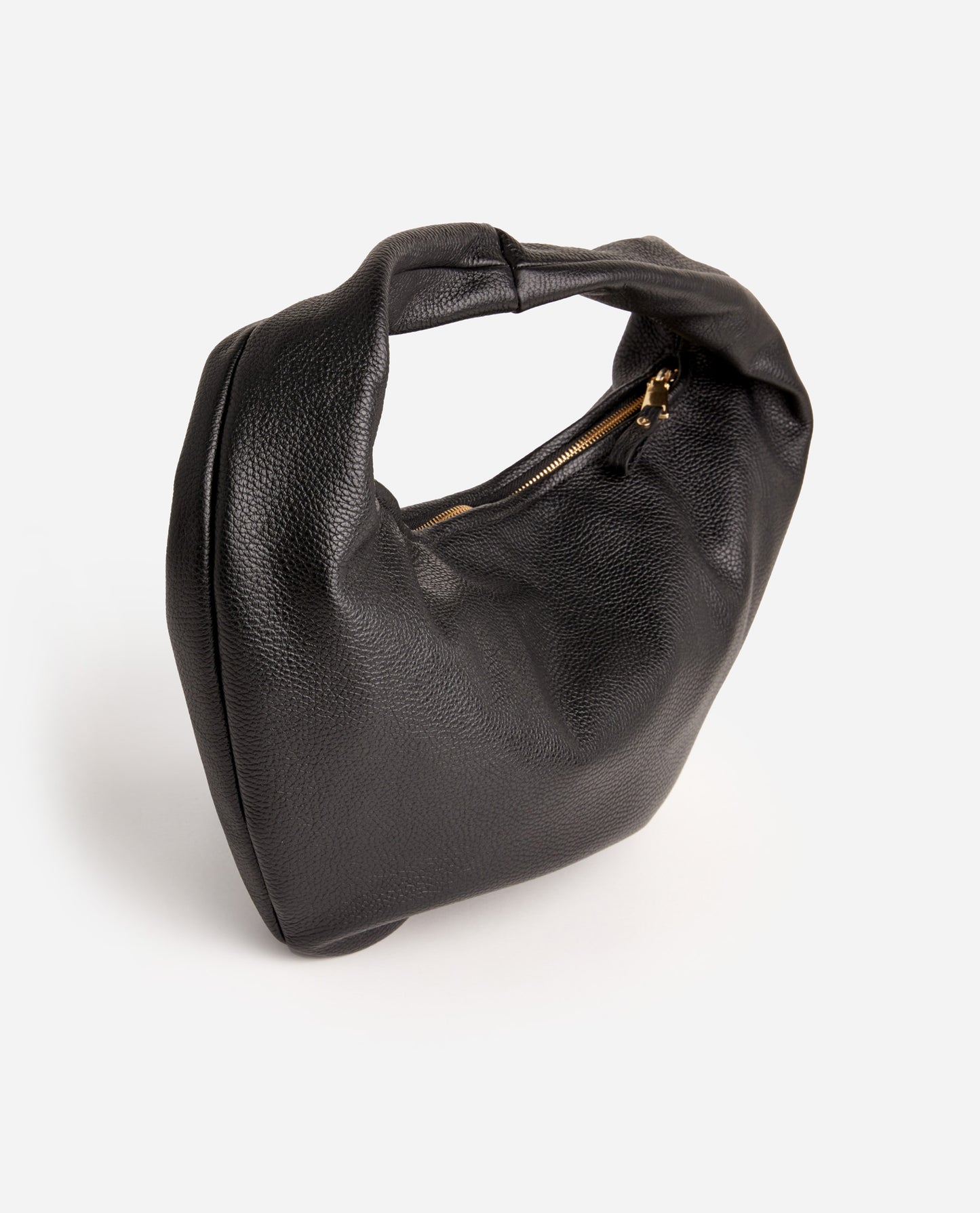 Alva Shoulder Bag Black Leather