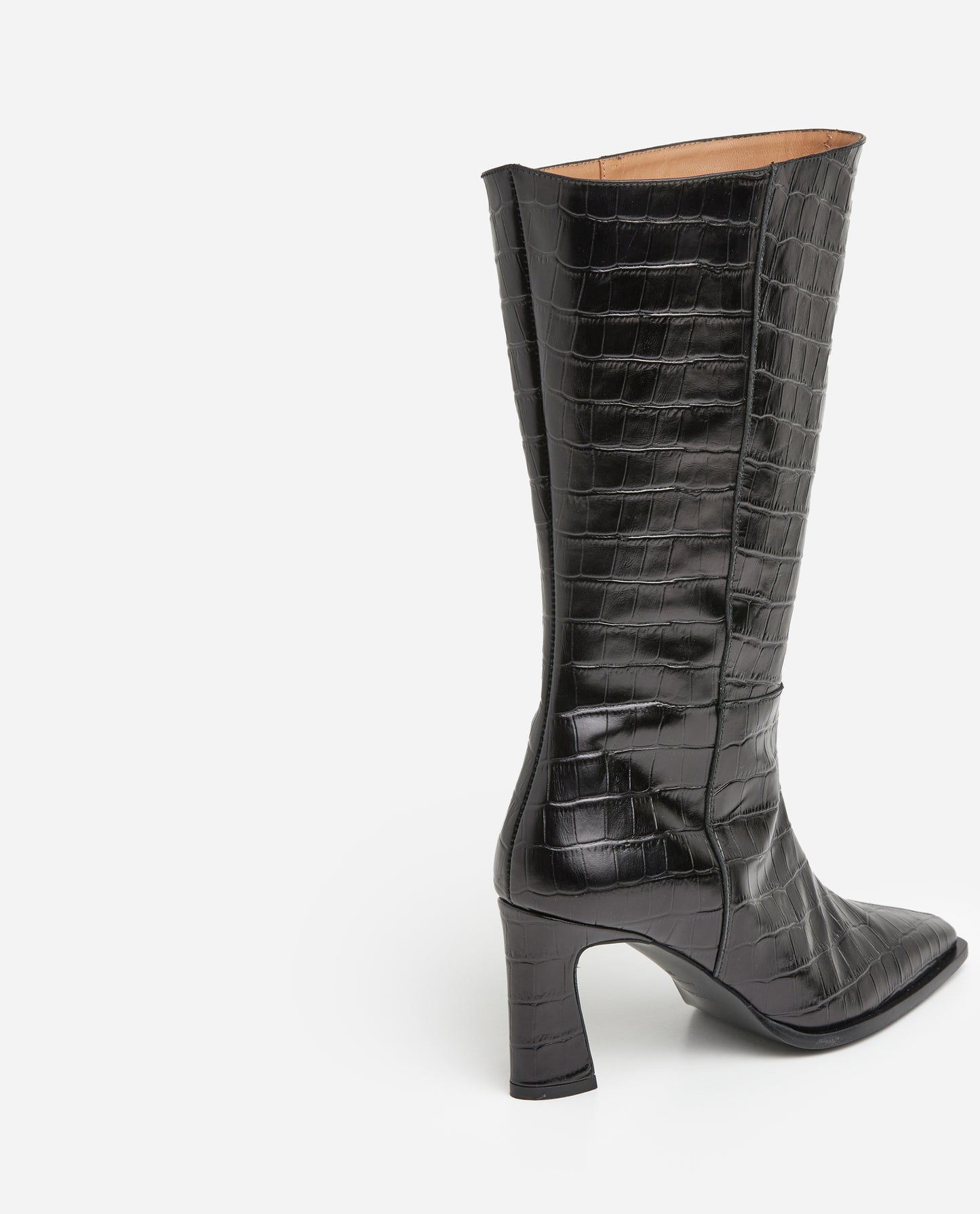 Ava Black Leather
