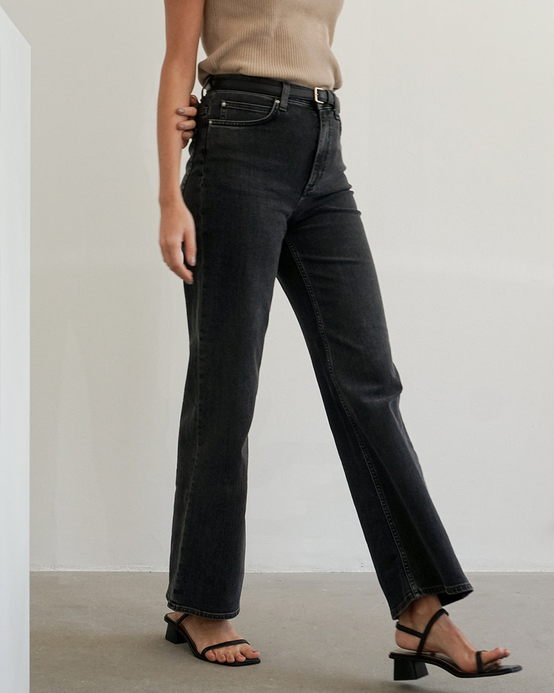 Barbara Belt Black Leather