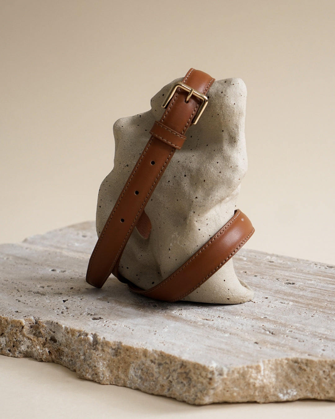Barbara Belt Cognac Leather