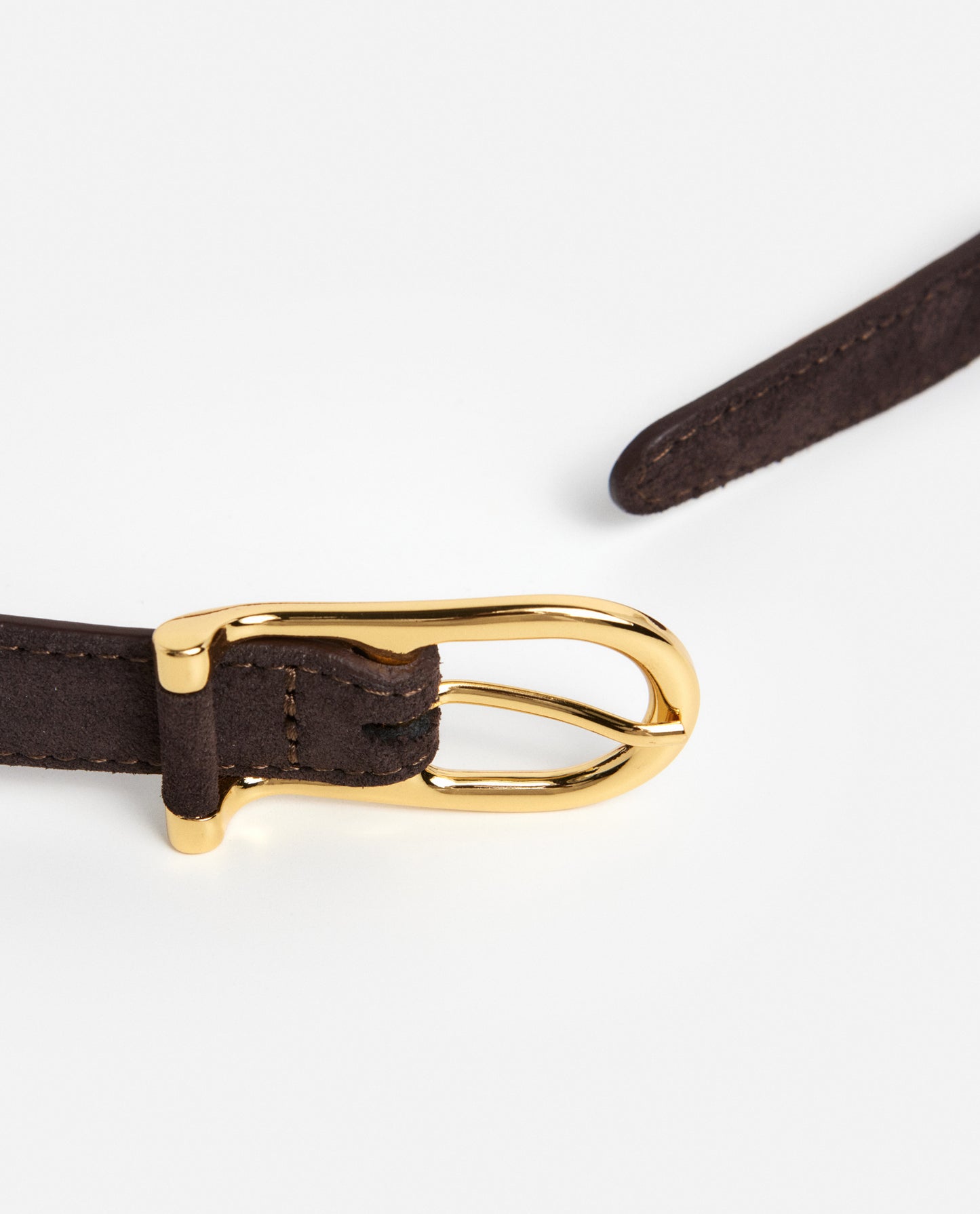 Betty Belt Suede Chocolate
