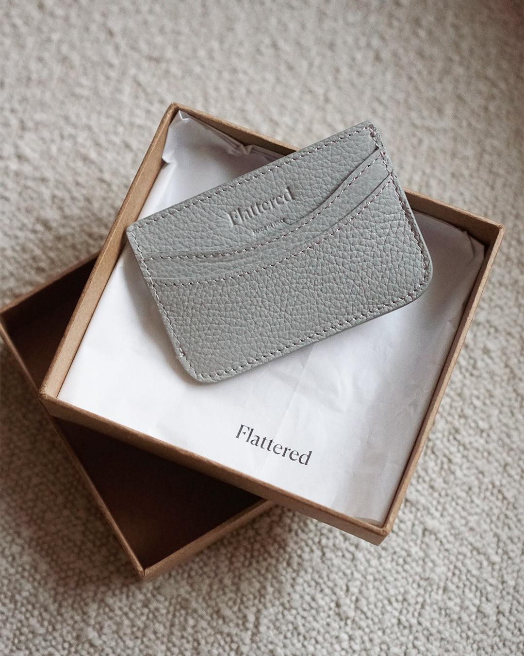 Bonnie Grey Leather