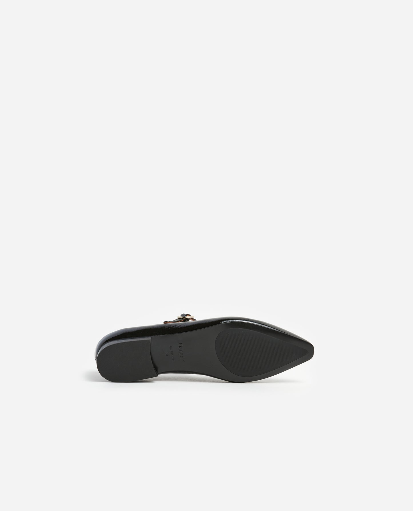 Camila Patent Black Leather