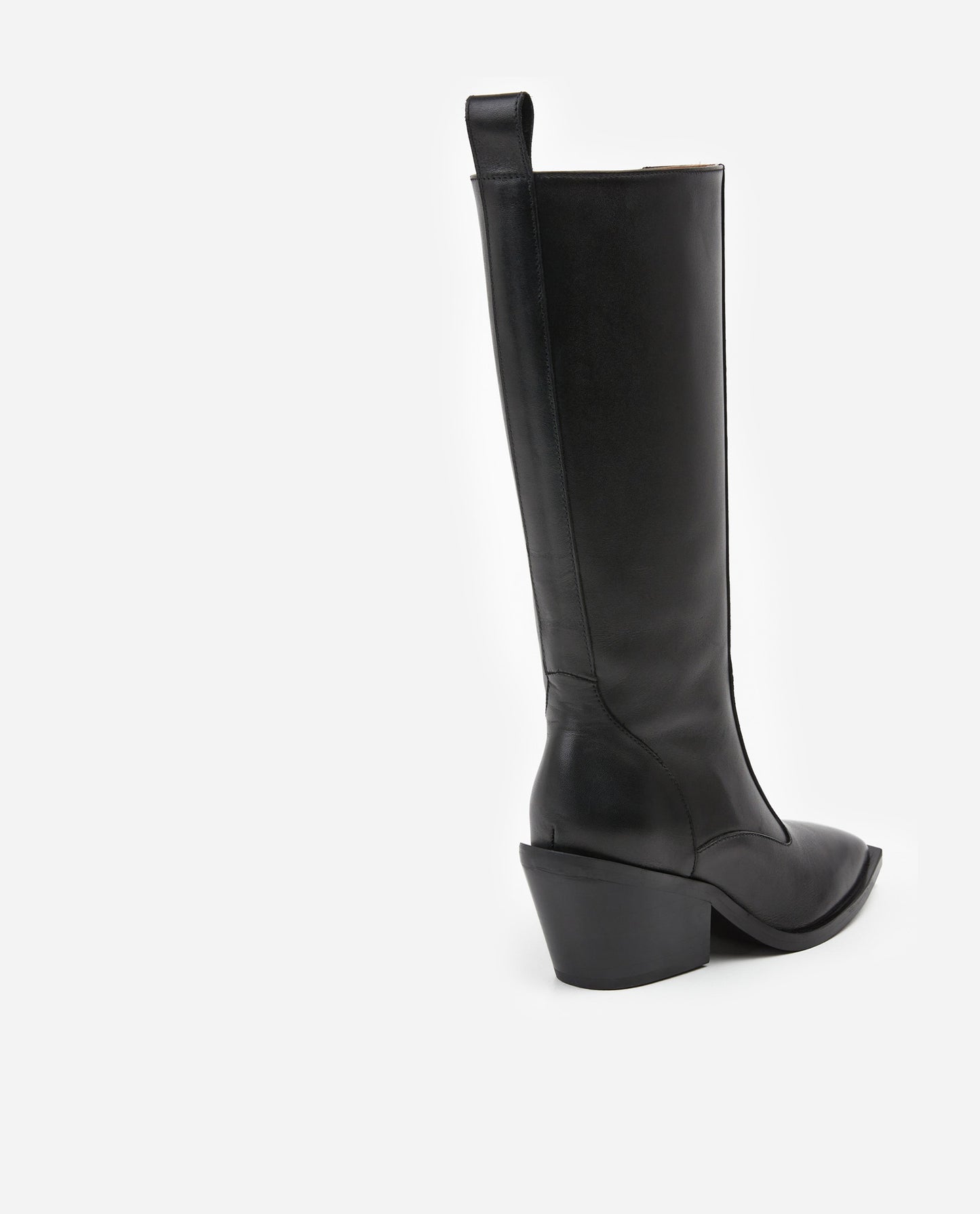 Carla Black leather
