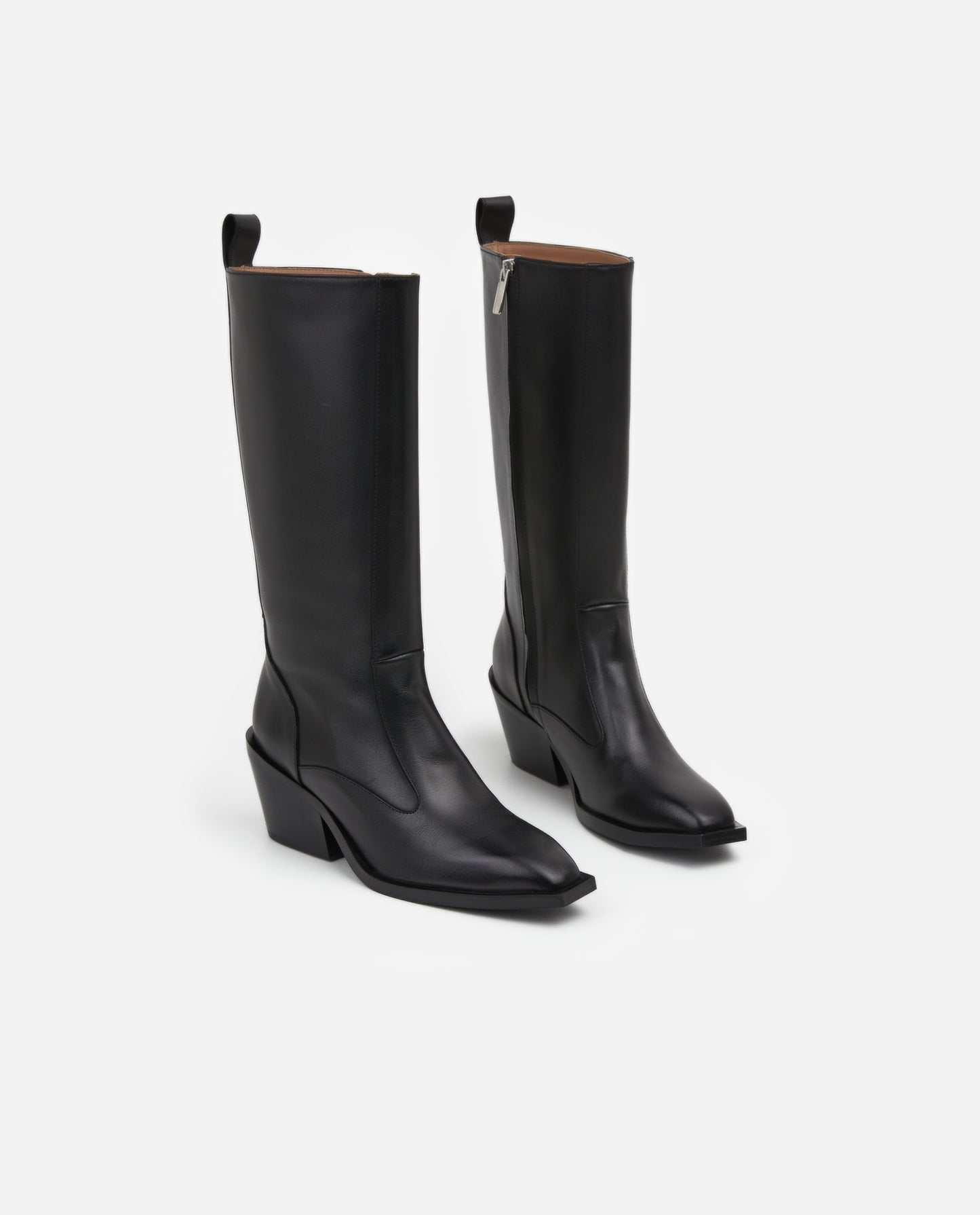 Carla Black leather
