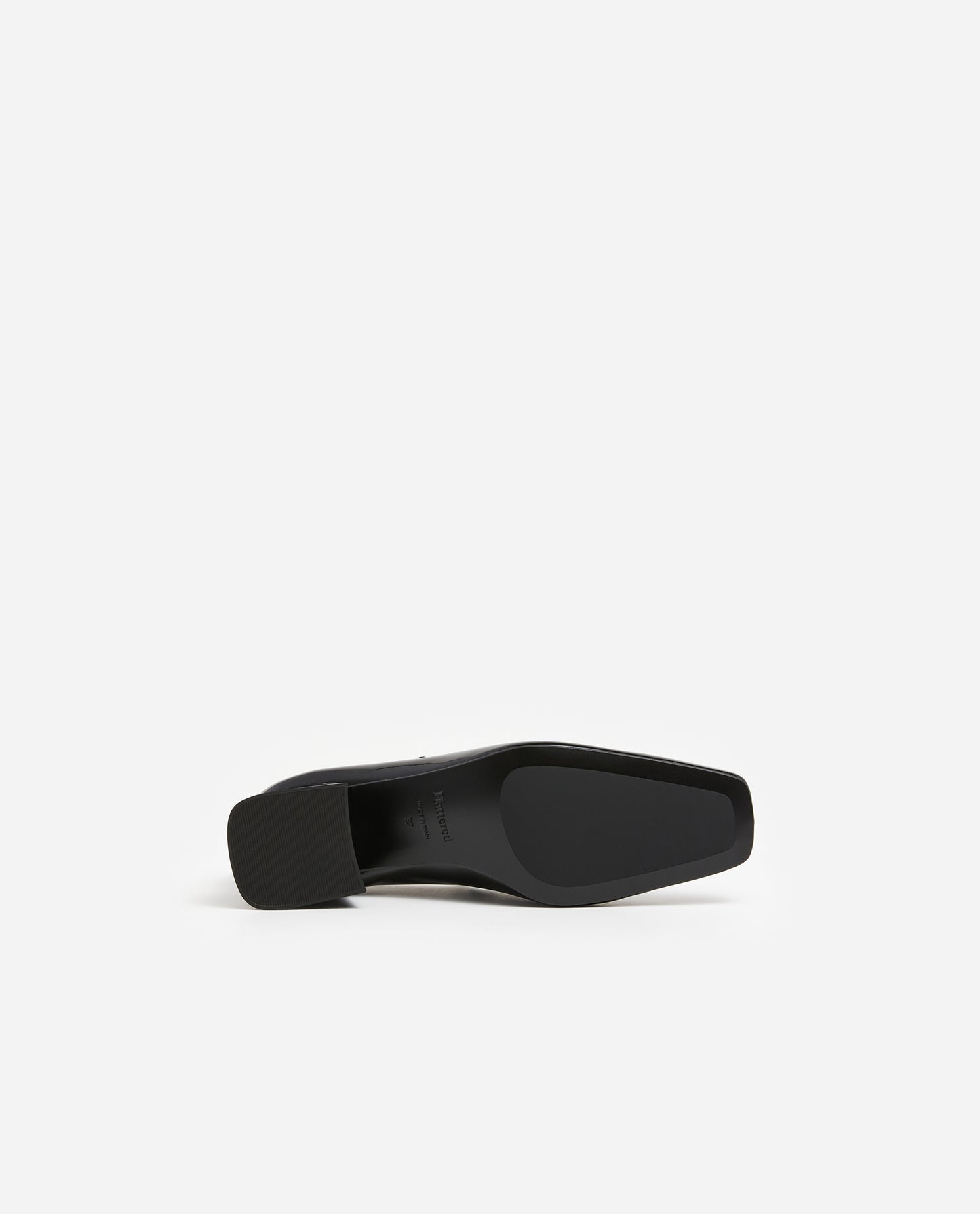 Evan Patent Black Leather