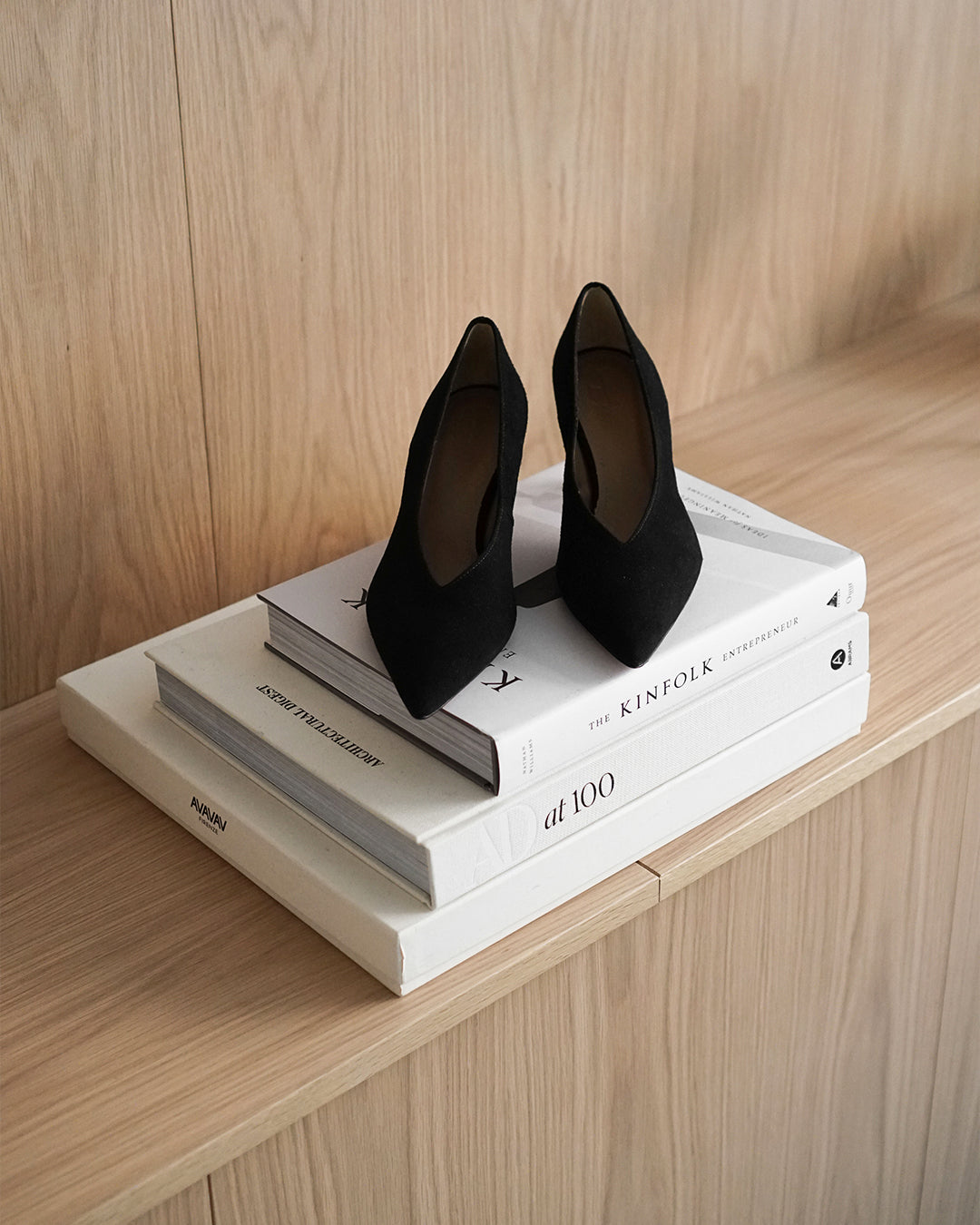 Fabienne Black Suede