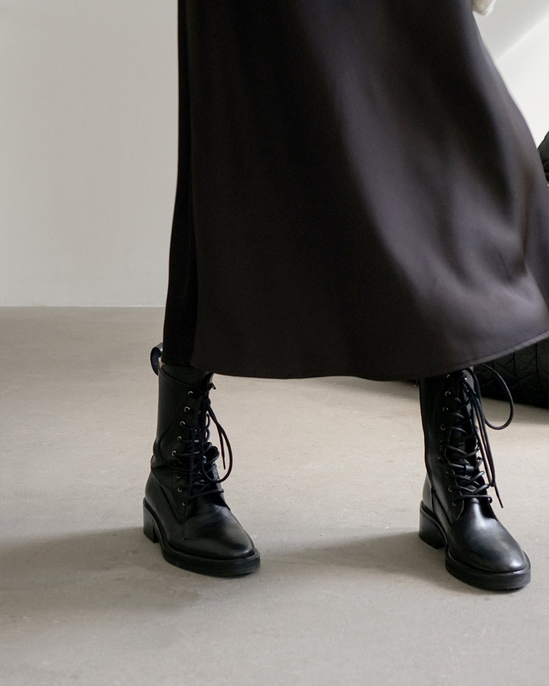 Felicia Black Leather