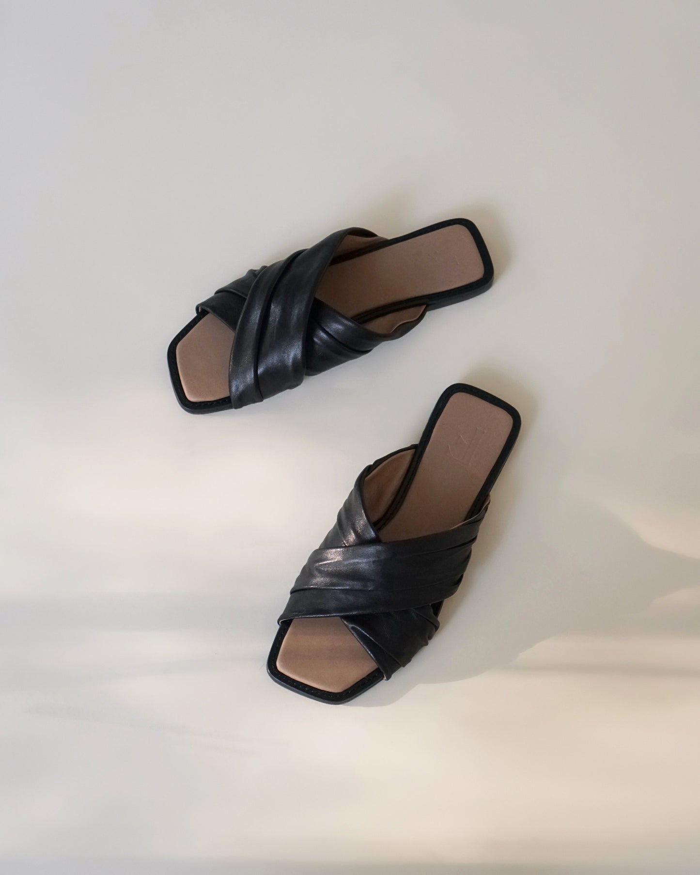 Gabriella Black Leather