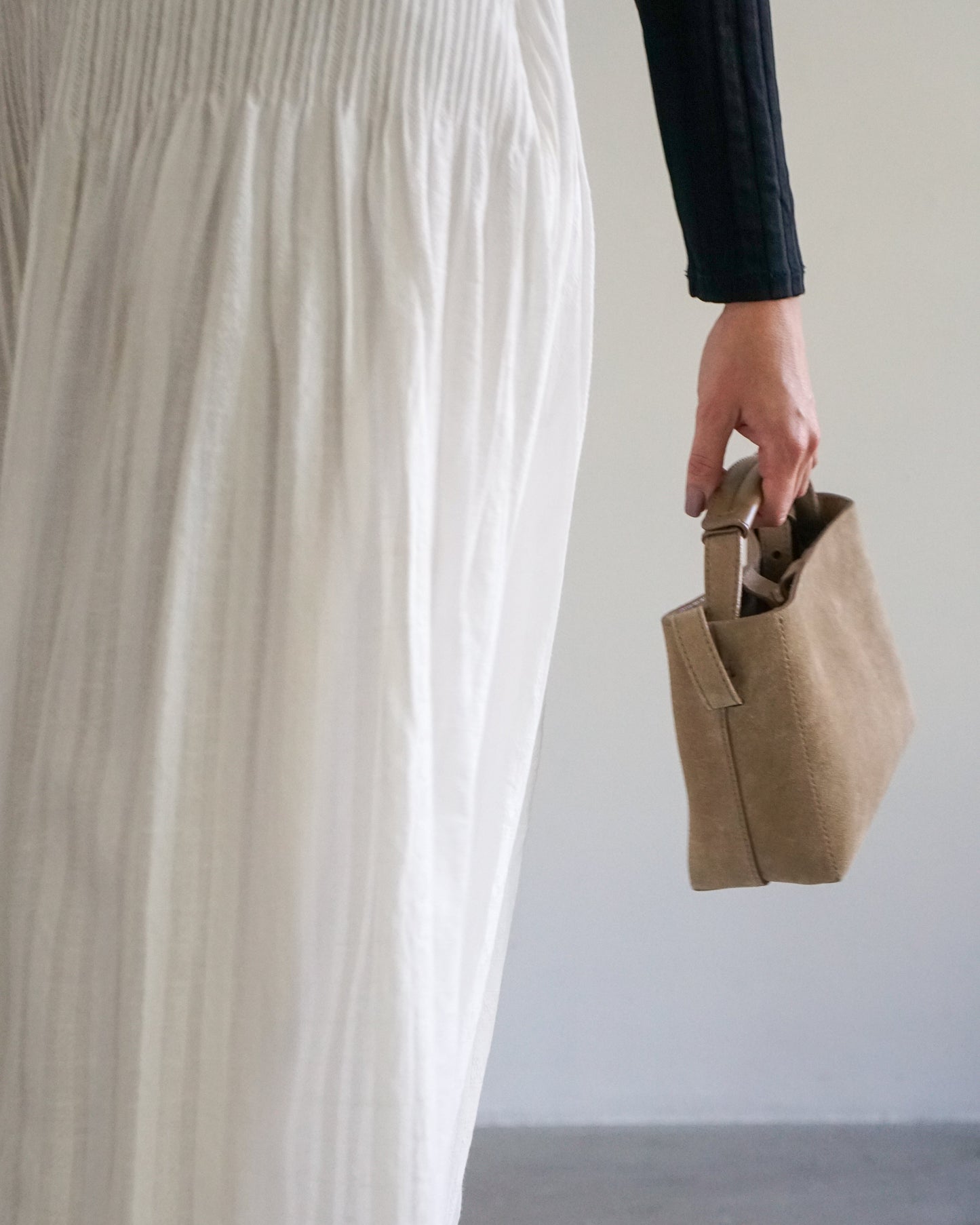 Hedda Mini Handbag Sand Suede