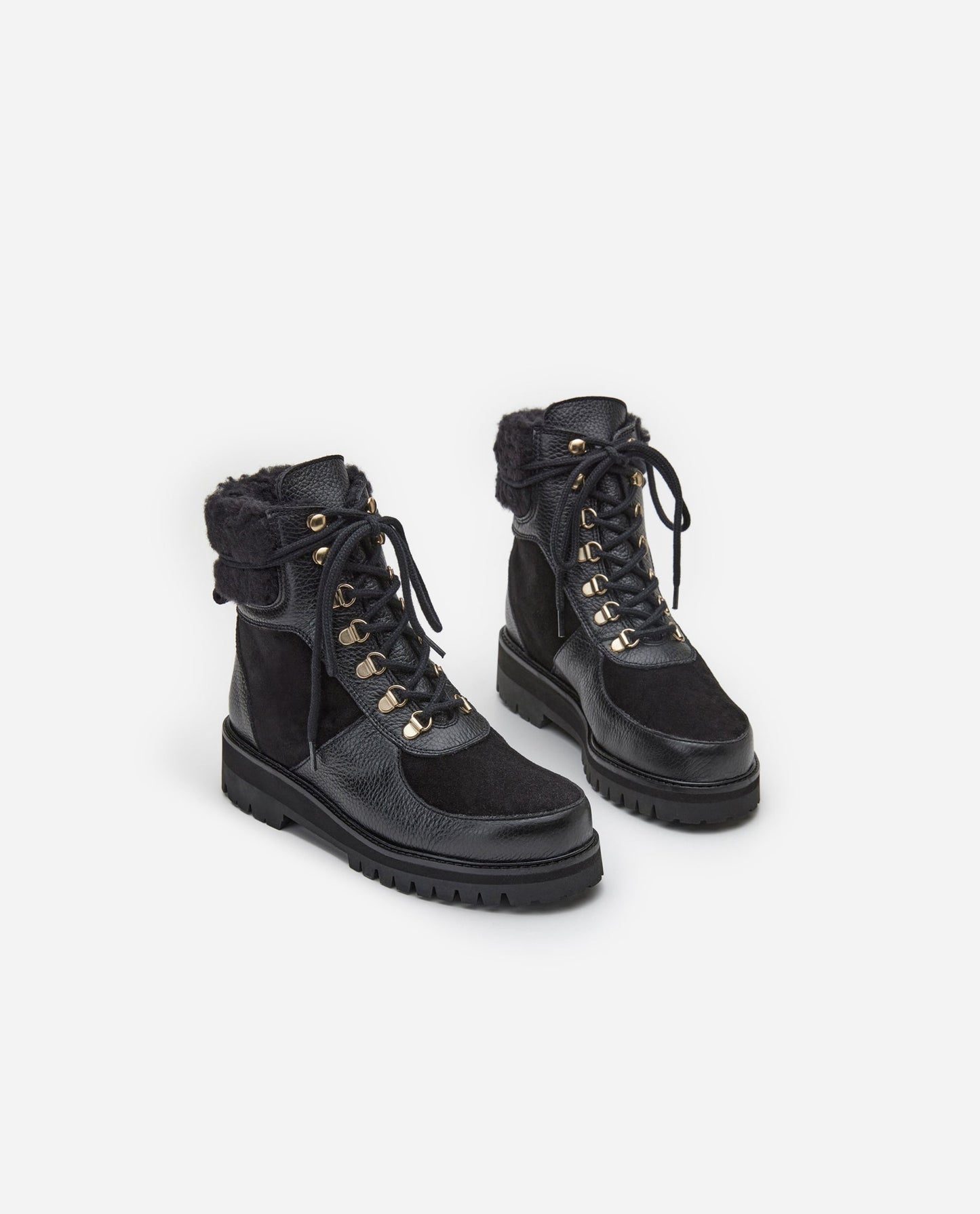 Linn Black Leather/Sude
