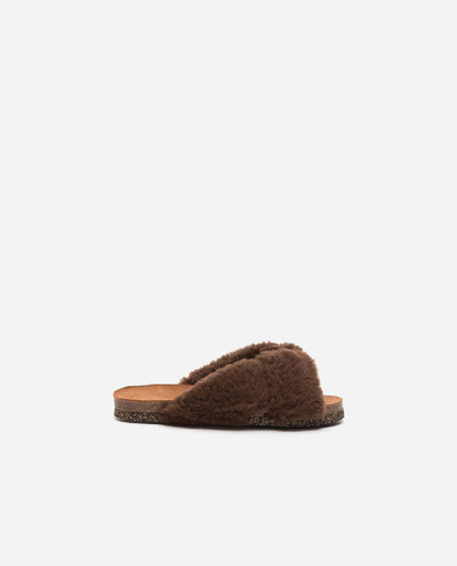 Lou Dark Brown Teddy