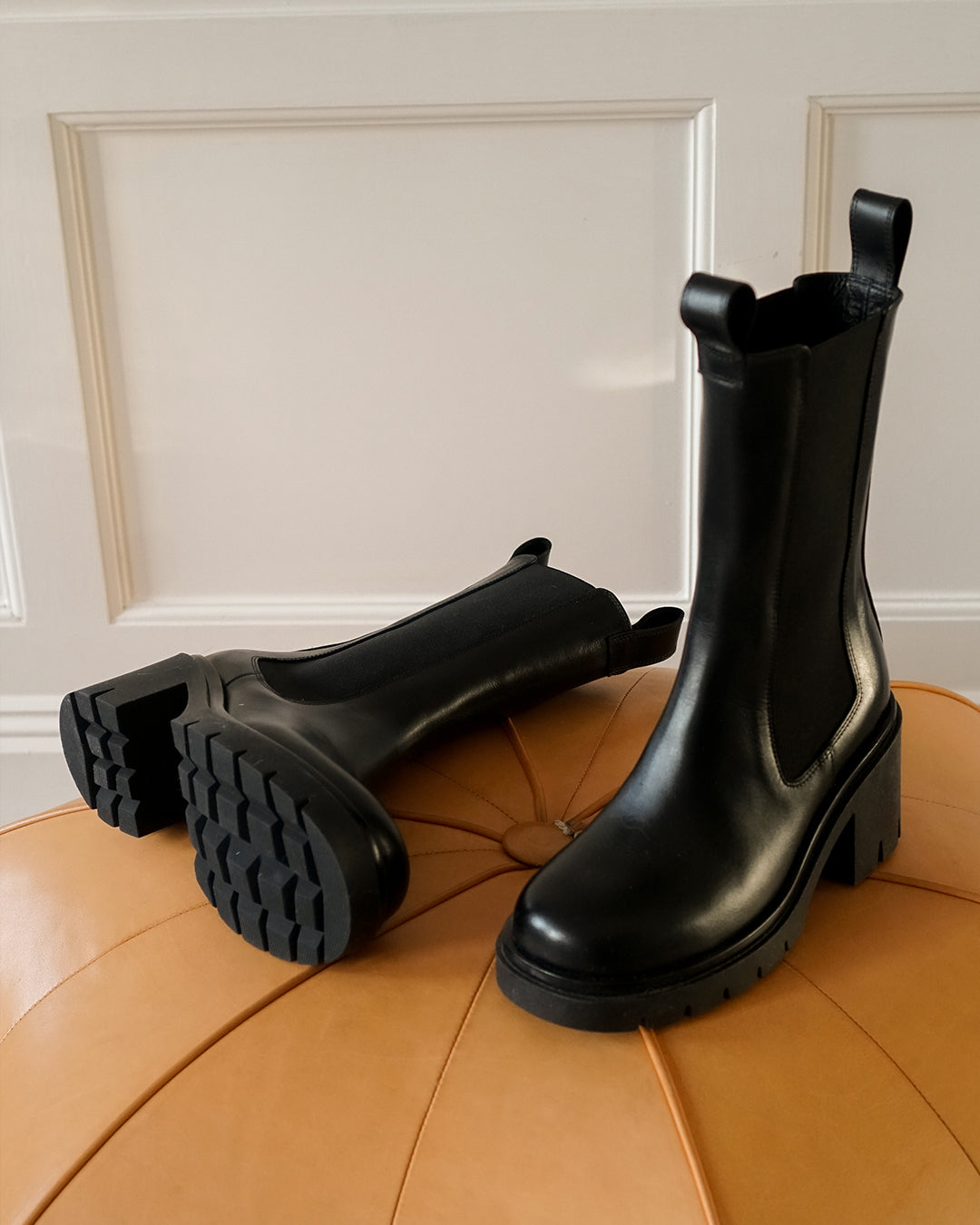 Lulu Black Leather