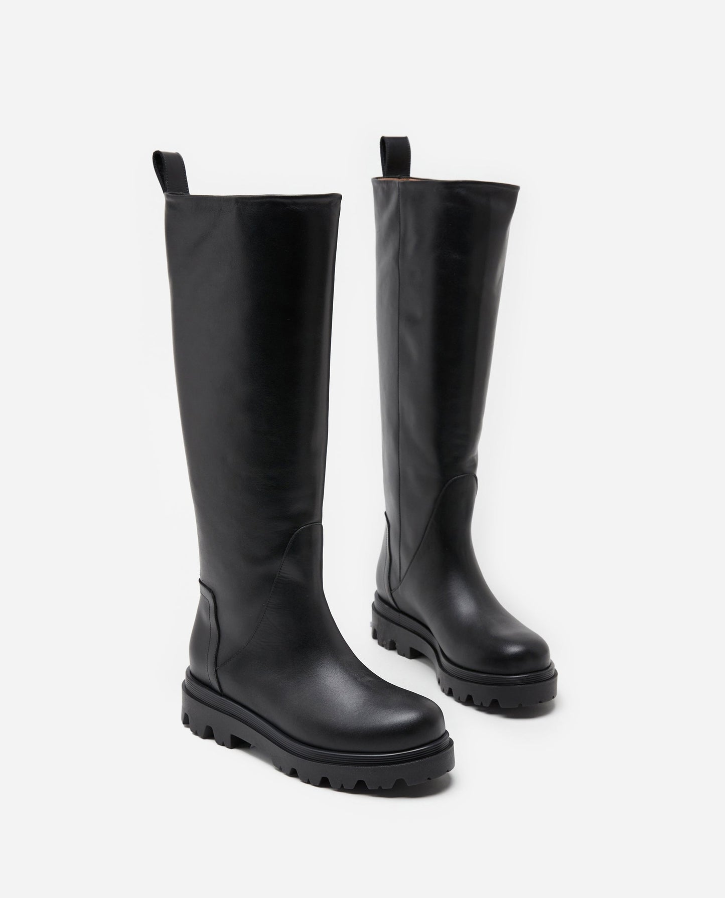 Luna Black Leather