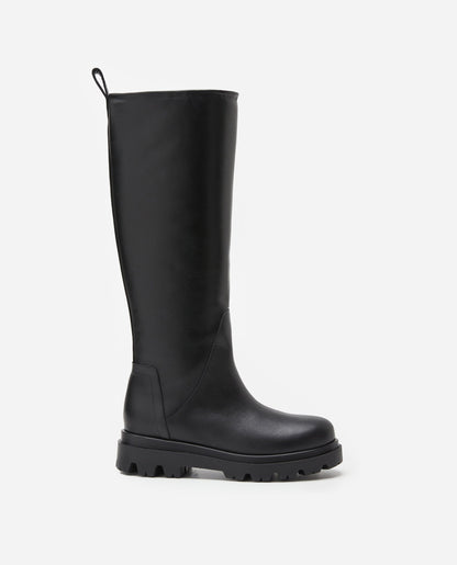 Luna Black Leather