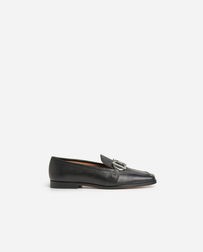 Paola Black Leather