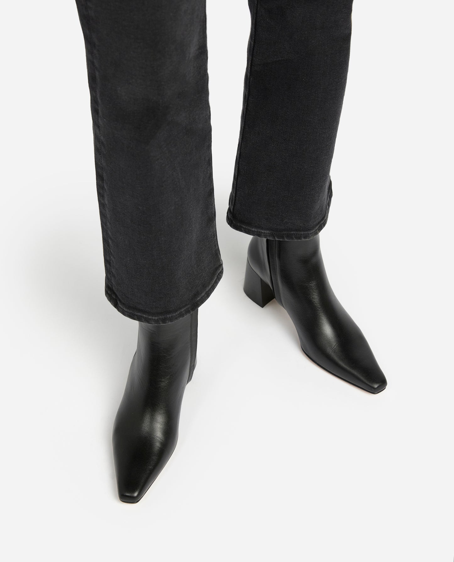 Riley Black leather