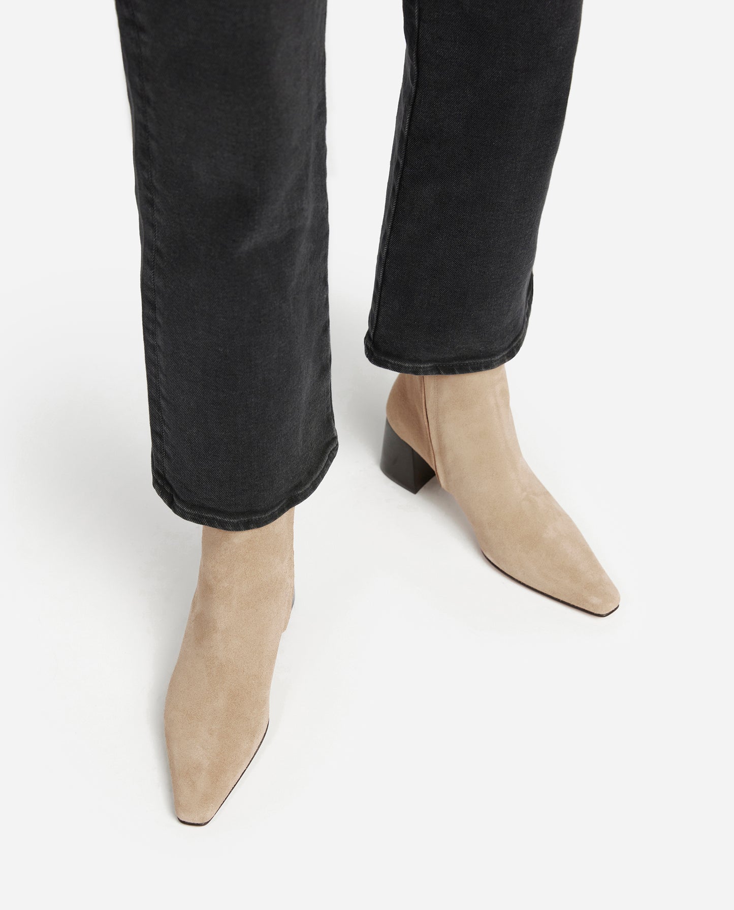 Riley Sand suede