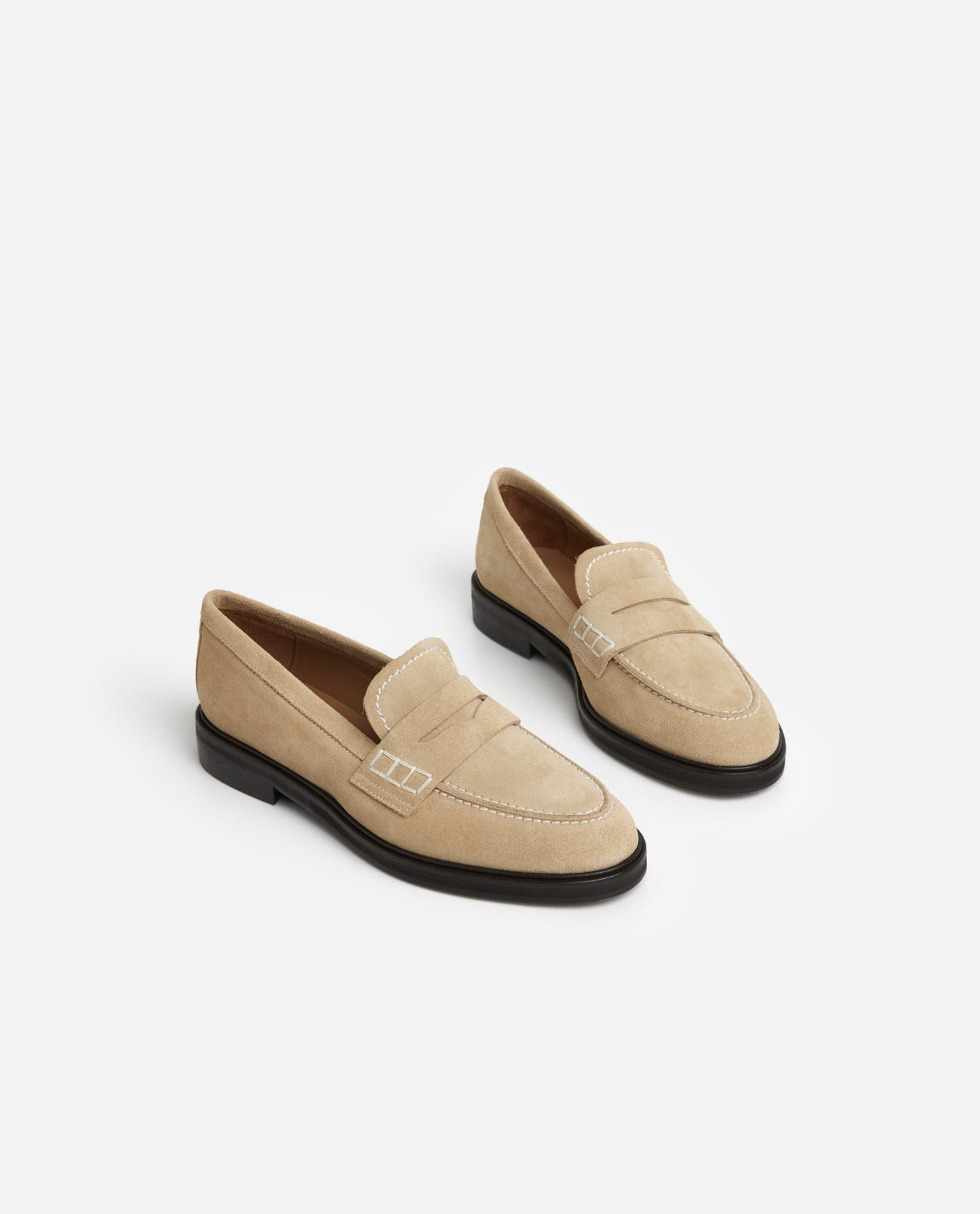 Sara Beige Suede