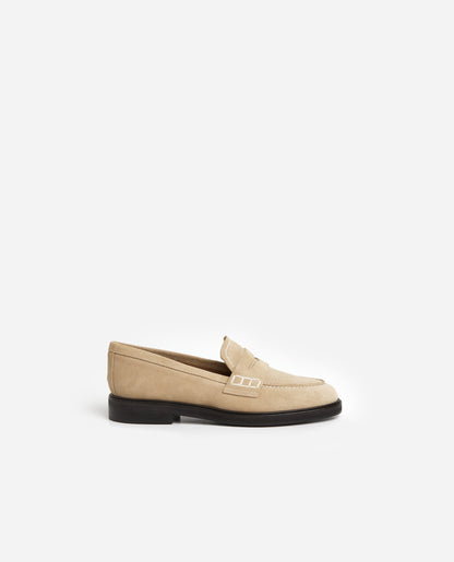 Sara Beige Suede