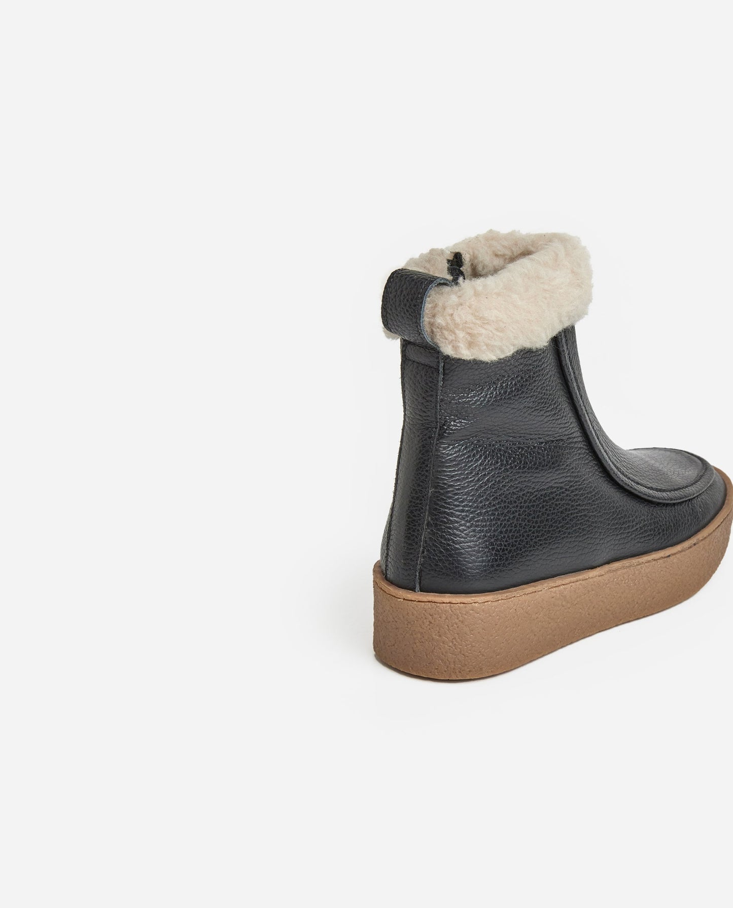 Simone Black Leather