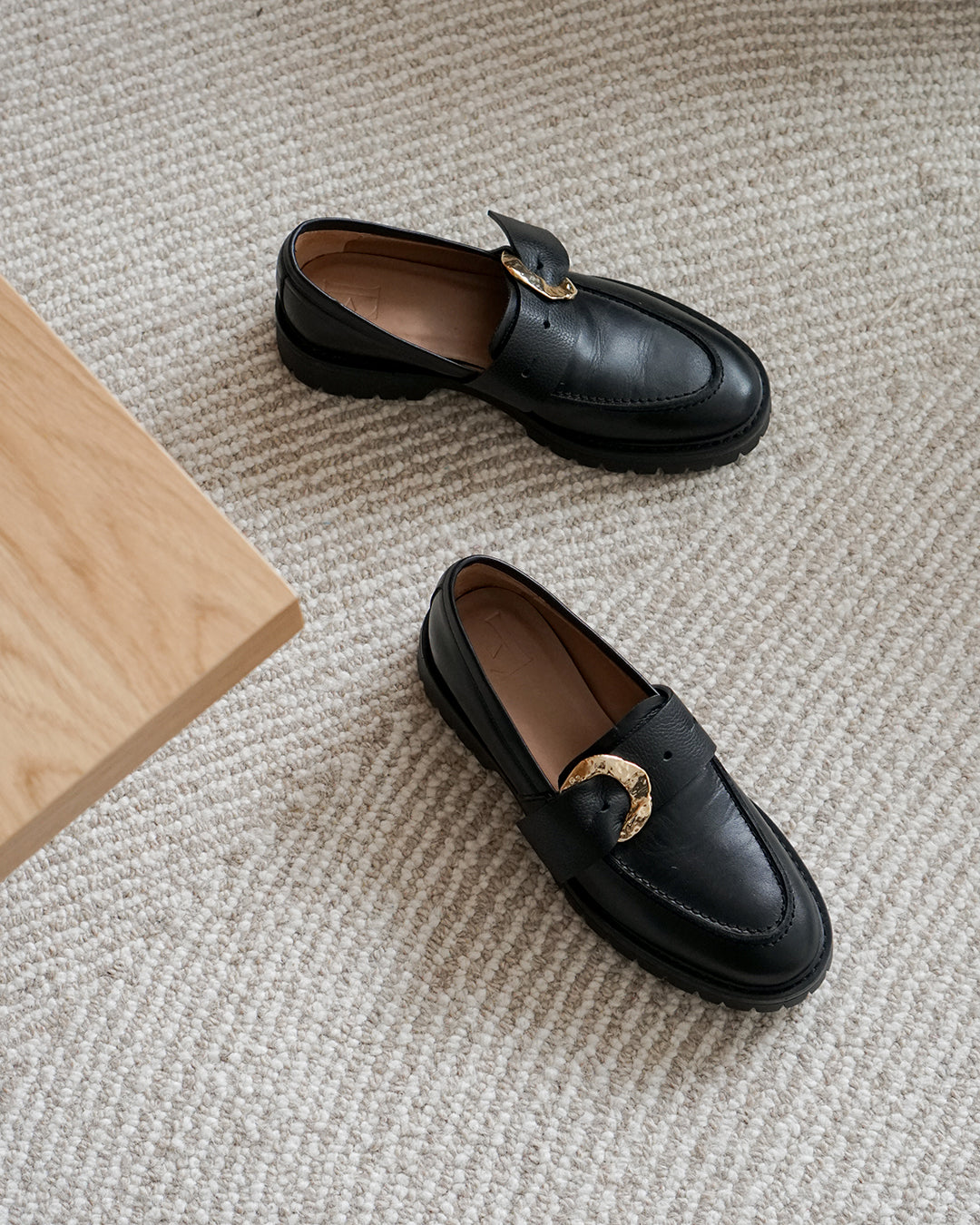 Stella Black Leather