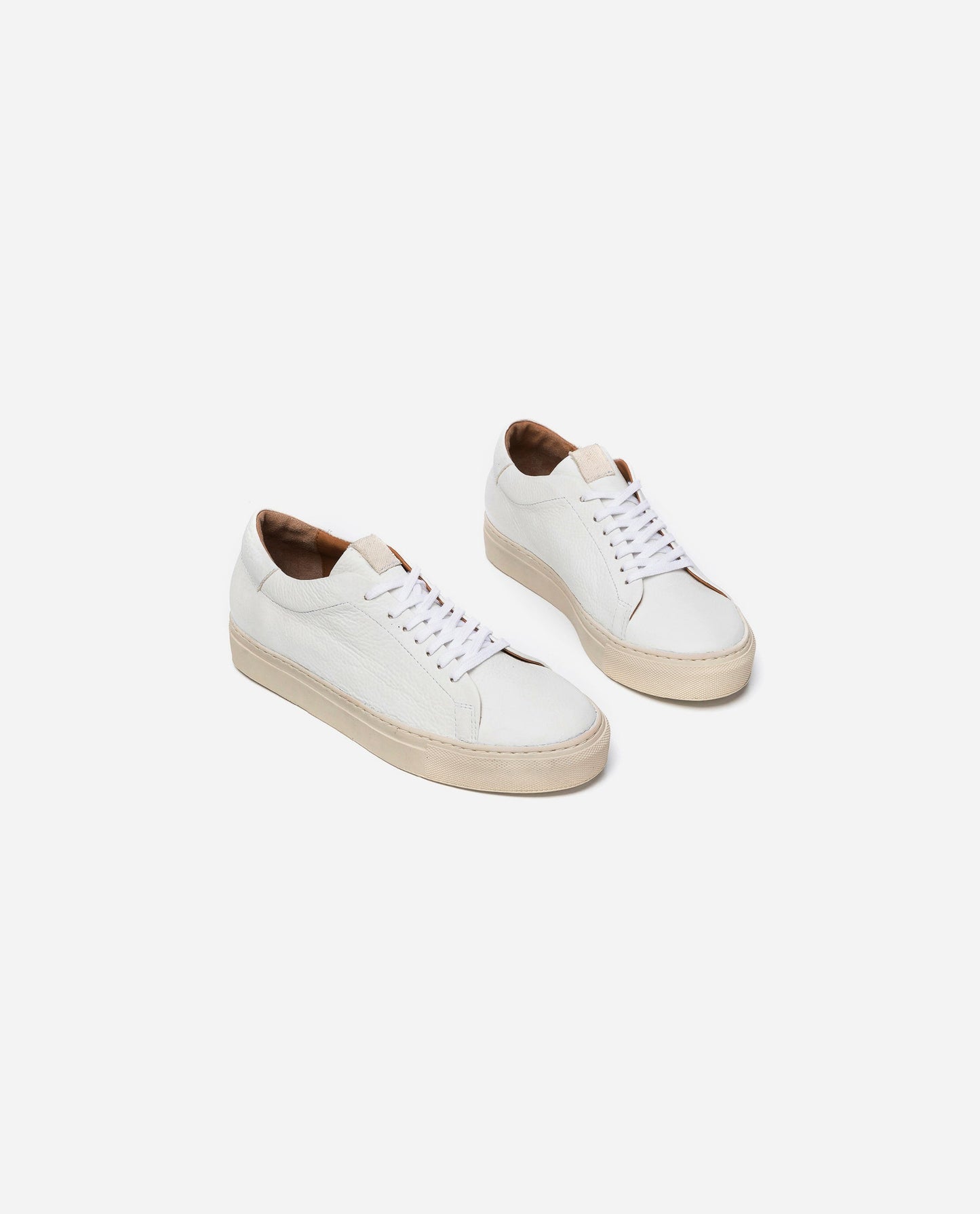 Stockholm White Leather