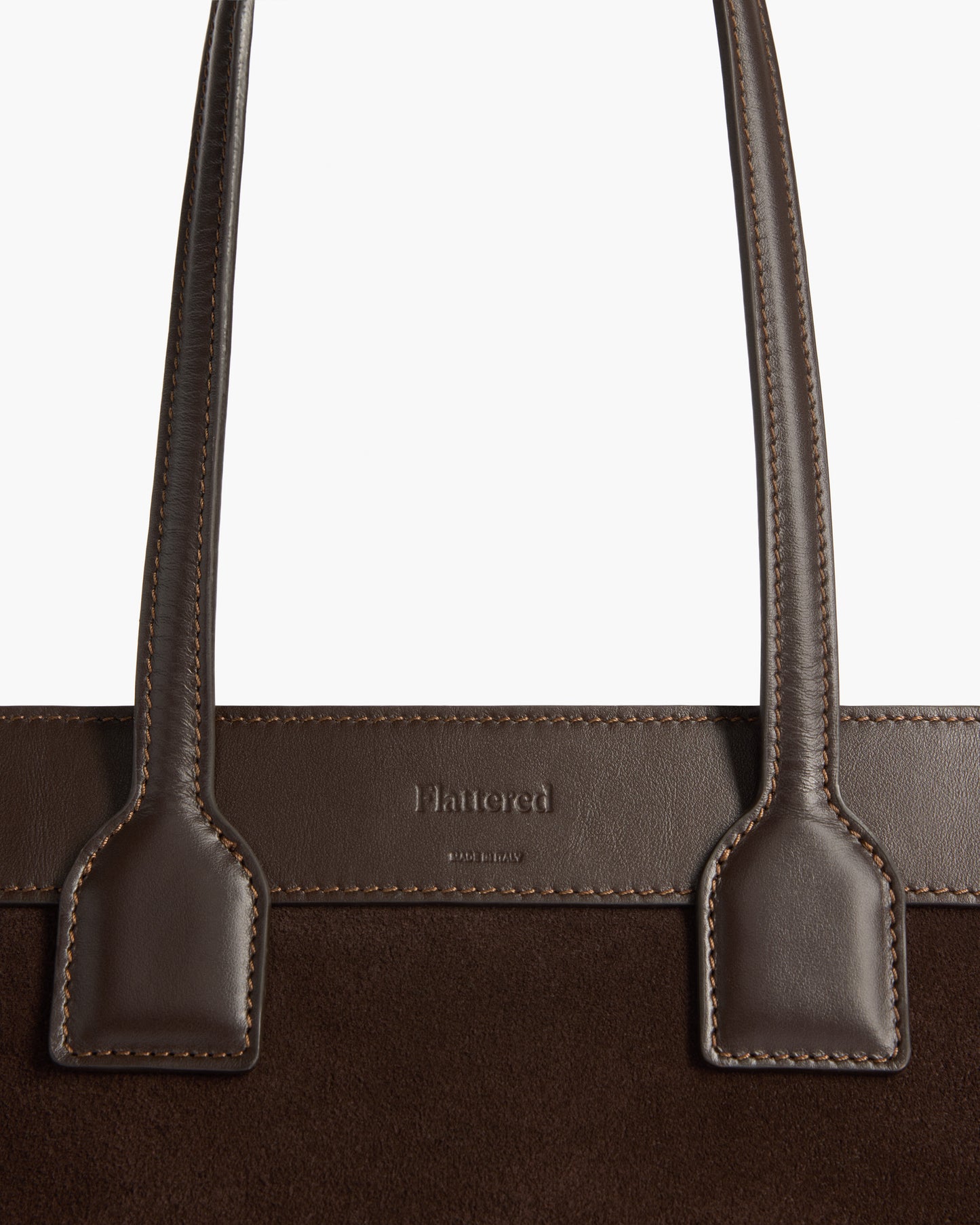 Greta Shoulder bag Suede Chocolate