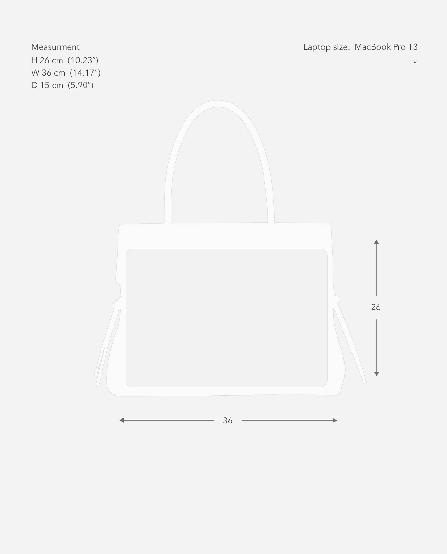 Lydia Tote Bag Grained Leather Black