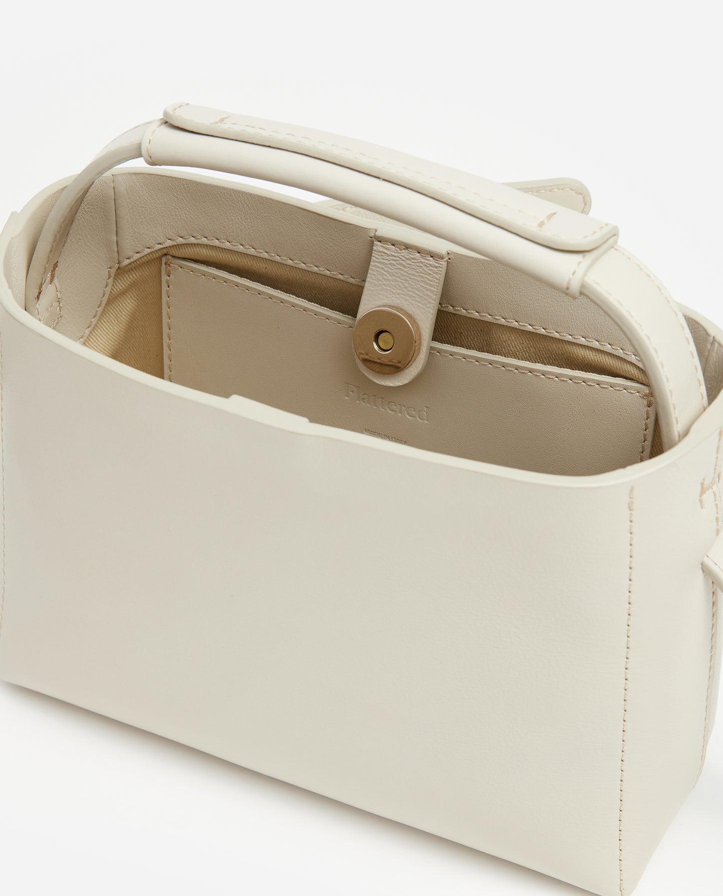 Hedda Mini Handbag Leather Vanilla