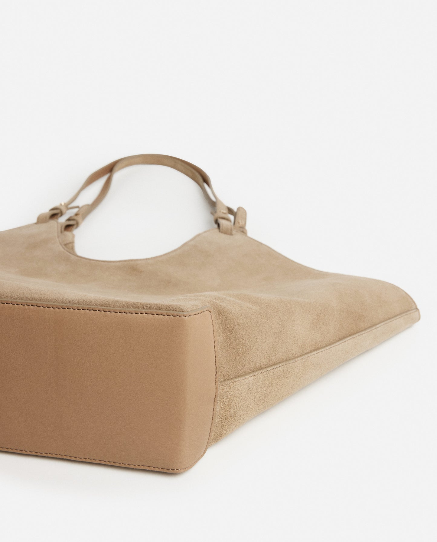 Dahlia Tote Bag Suede Sand