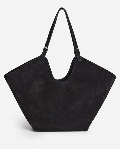 Dahlia Tote Bag Suede Black