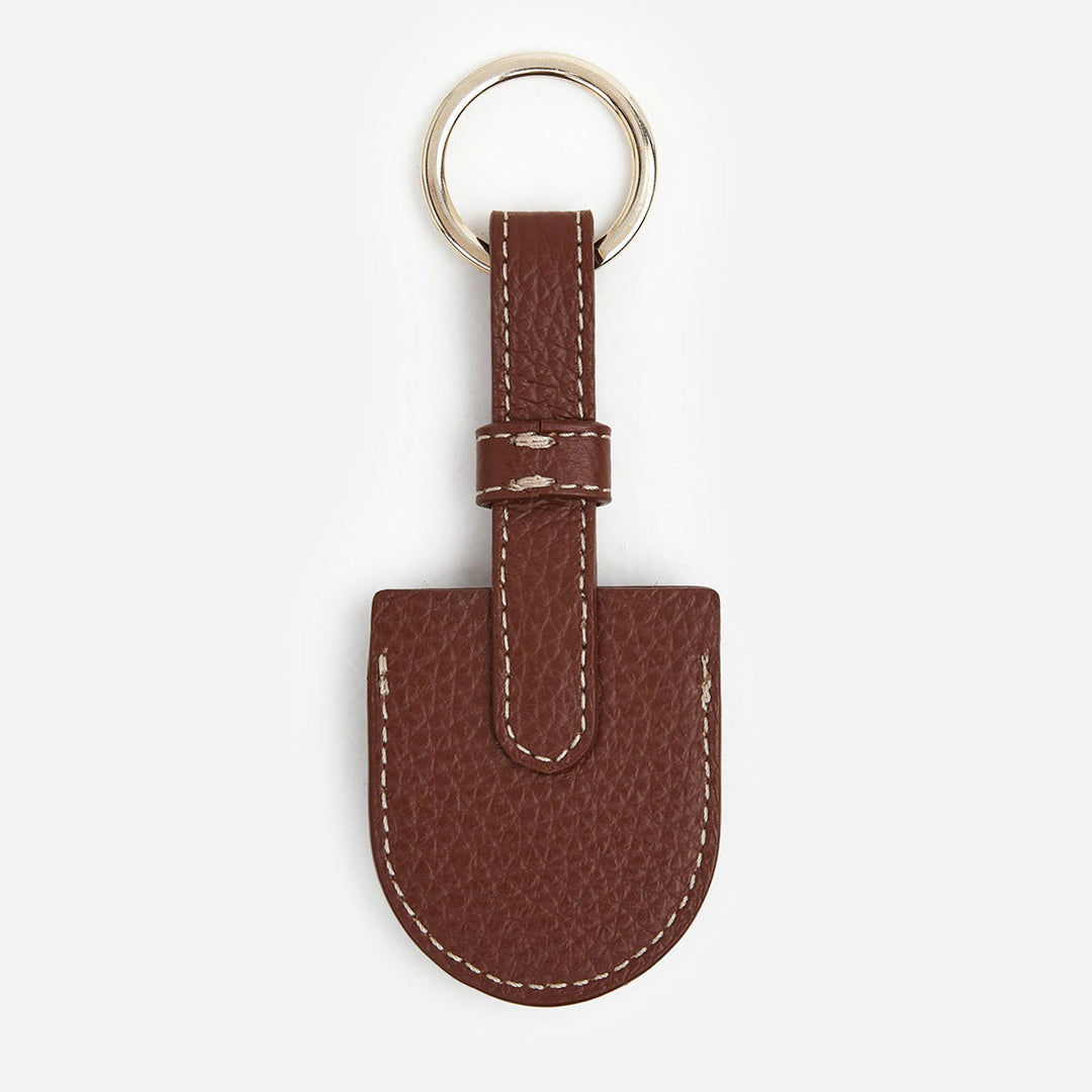 Airy Keyring Leather Cognac