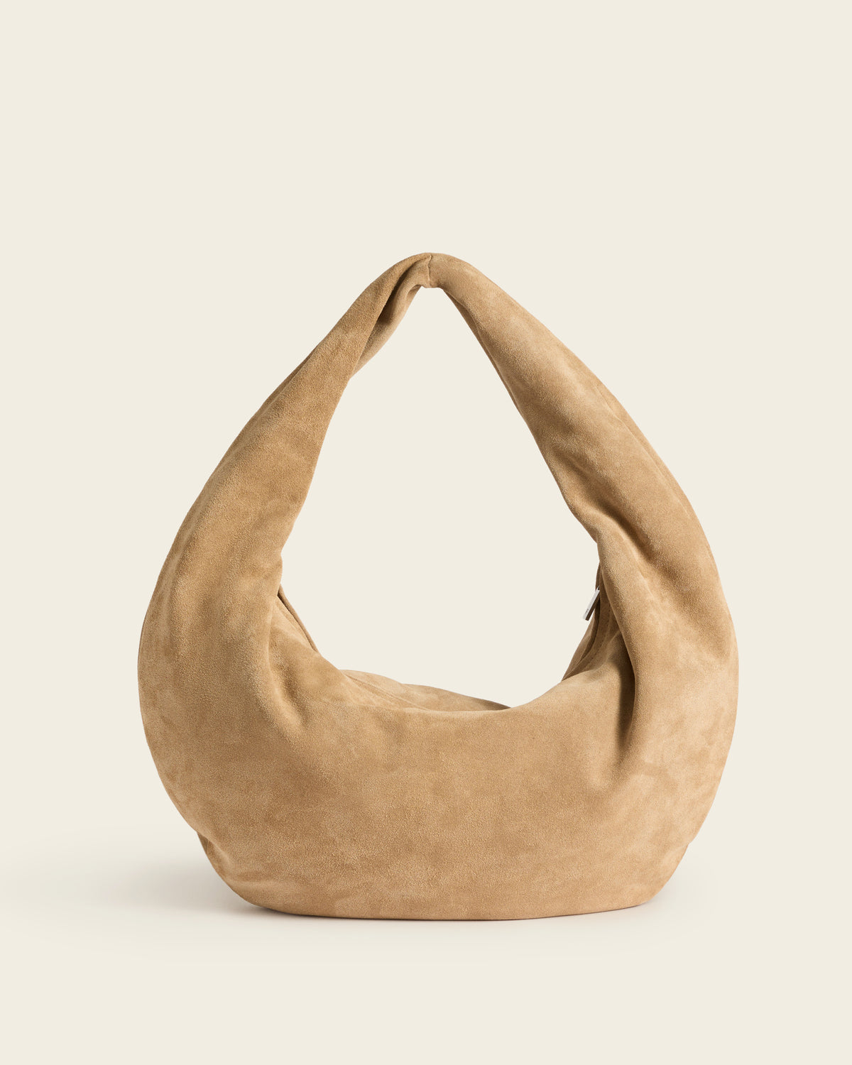 Alva Shoulder Bag Suede Sand