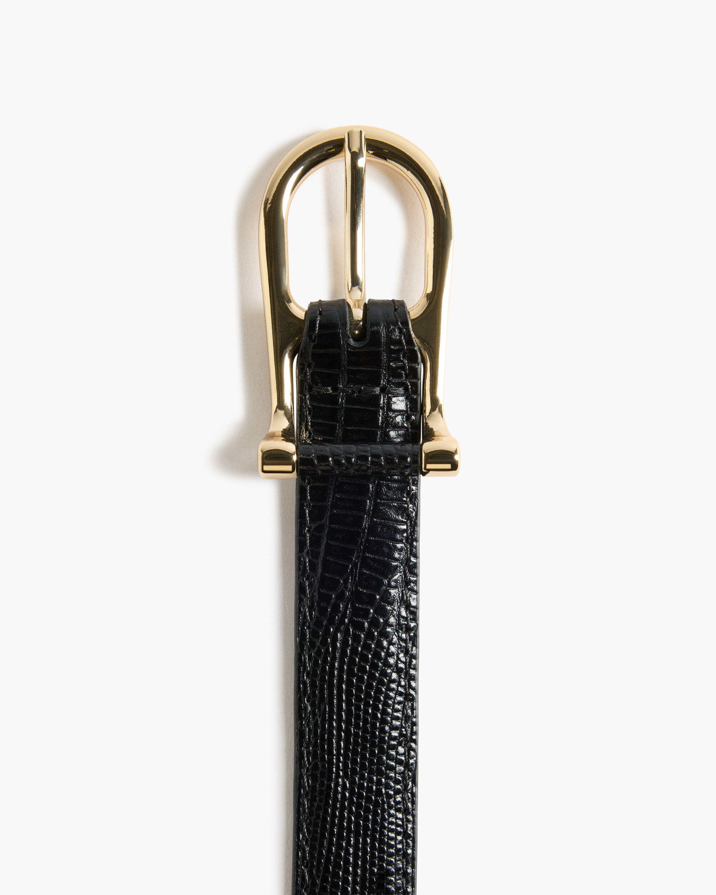 Betty Leather Snake Black 0438