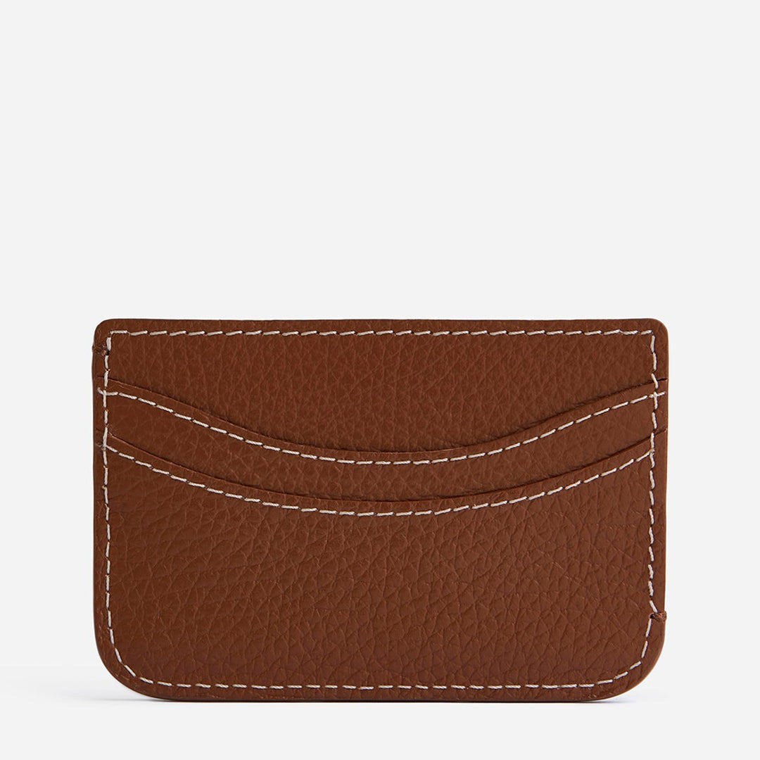 Bonnie Cardholder Leather Cognac