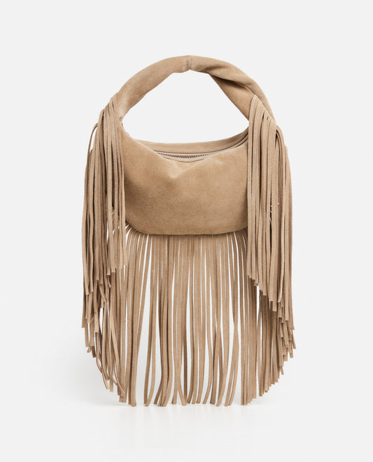 Agnes Mini Bag Suede Sand