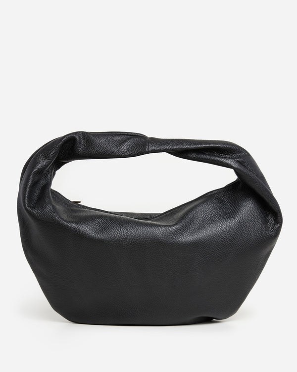 Alva Shoulder Bag Leather Black – Flattered