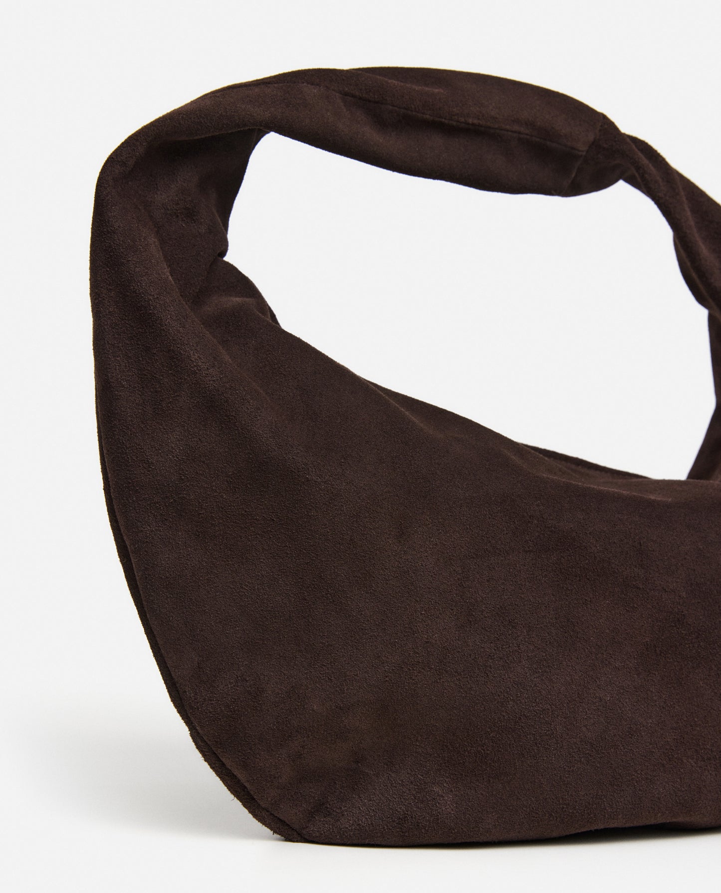 Alva Shoulder Bag Suede Chocolate