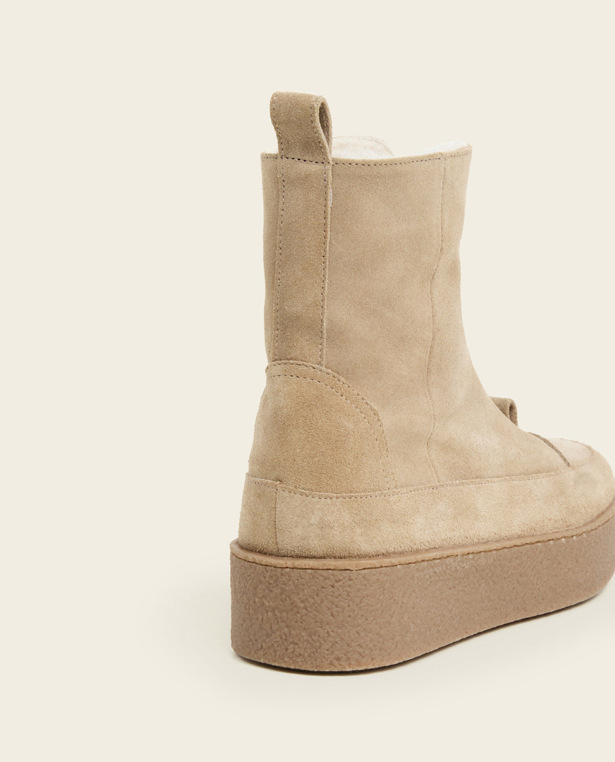 Amelia Suede Sand