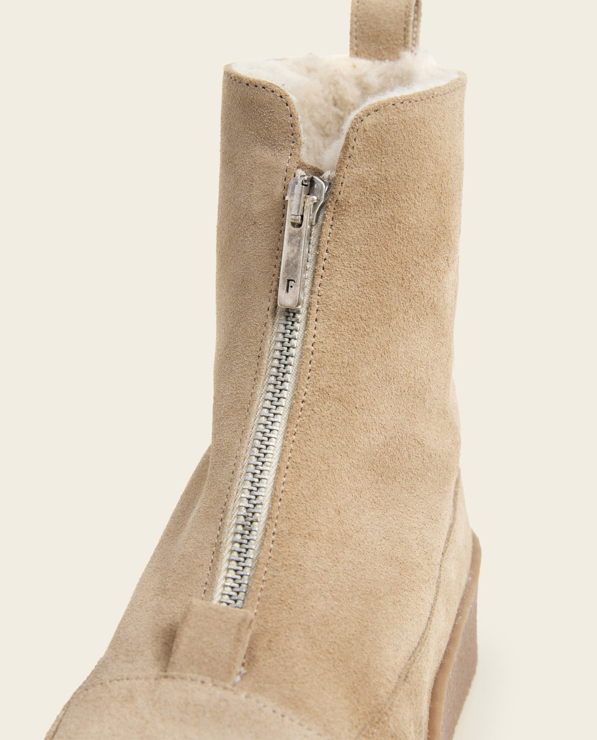 Amelia Suede Sand