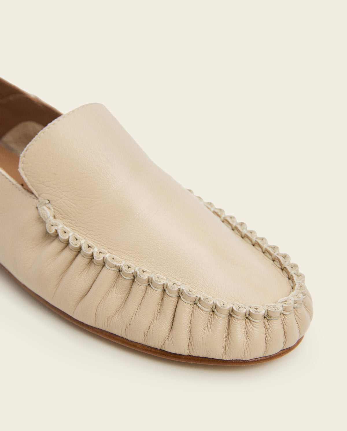 Bon Bon Leather Beige