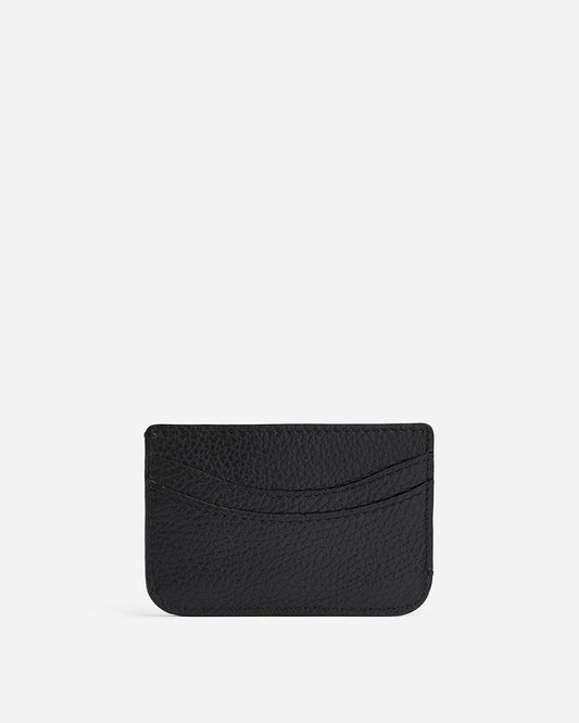 Bonnie Cardholder Leather Black