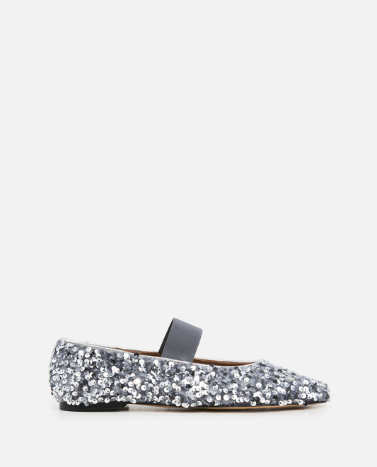 Bree Sequins Stone Grey