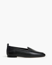Cajsa Grained Leather Black