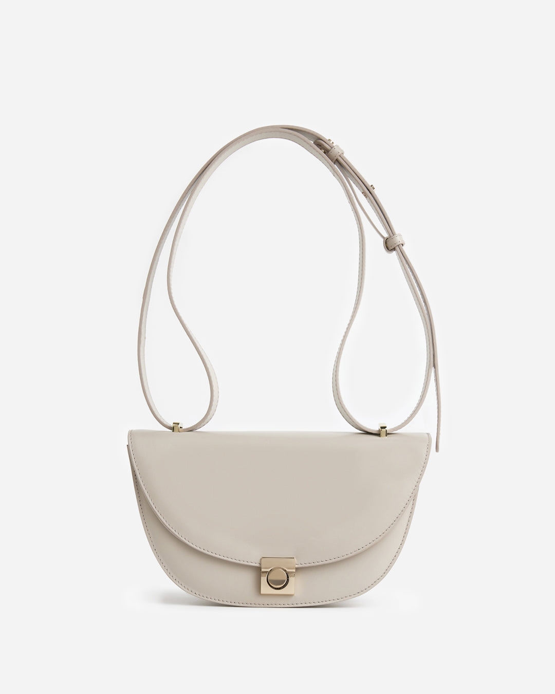 Cindy Crossbody Leather Creme