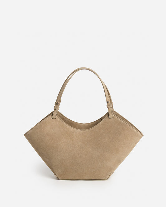 Dilba Mini Tote Bag Suede Sand