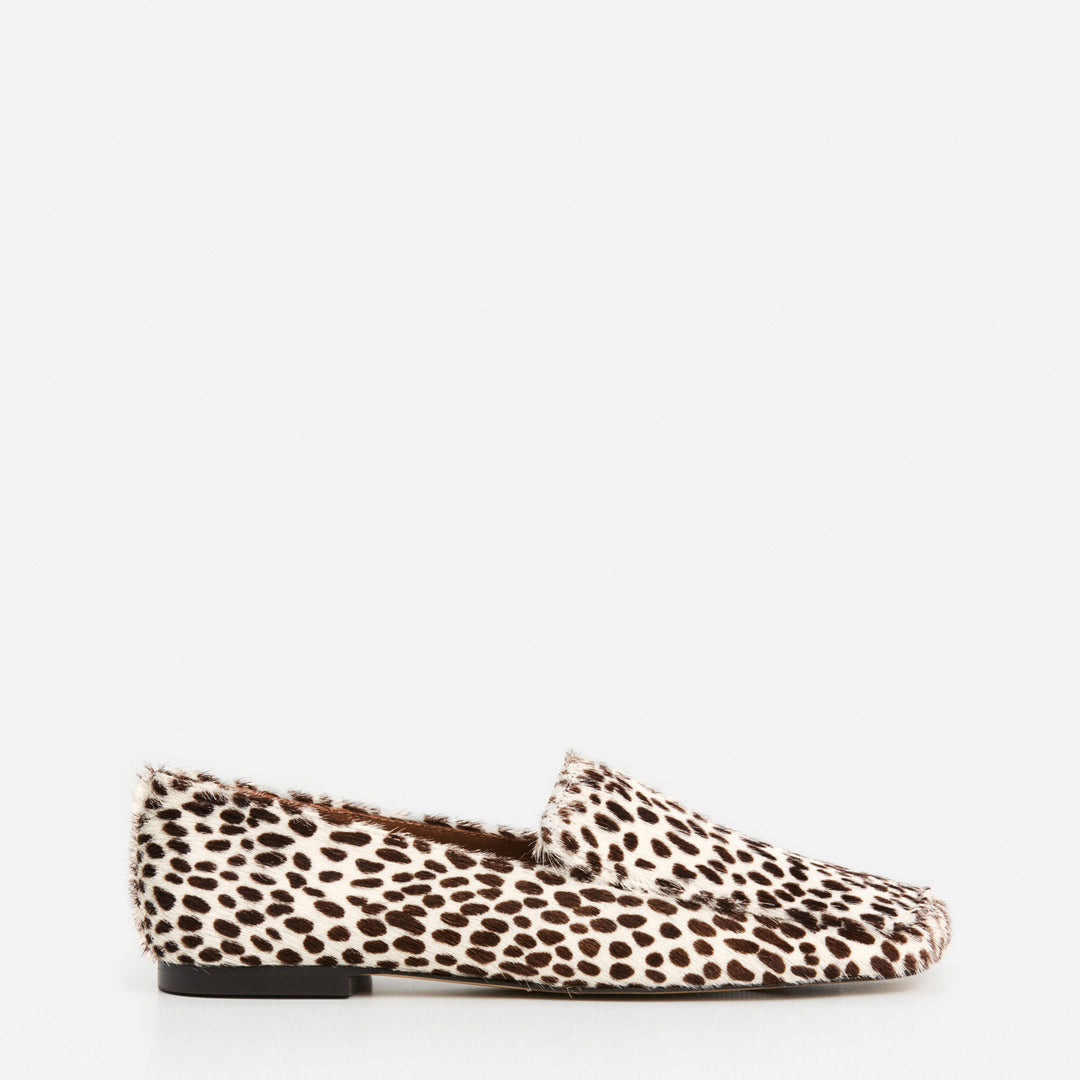 Ellis Leather Hair Chocolate Dot