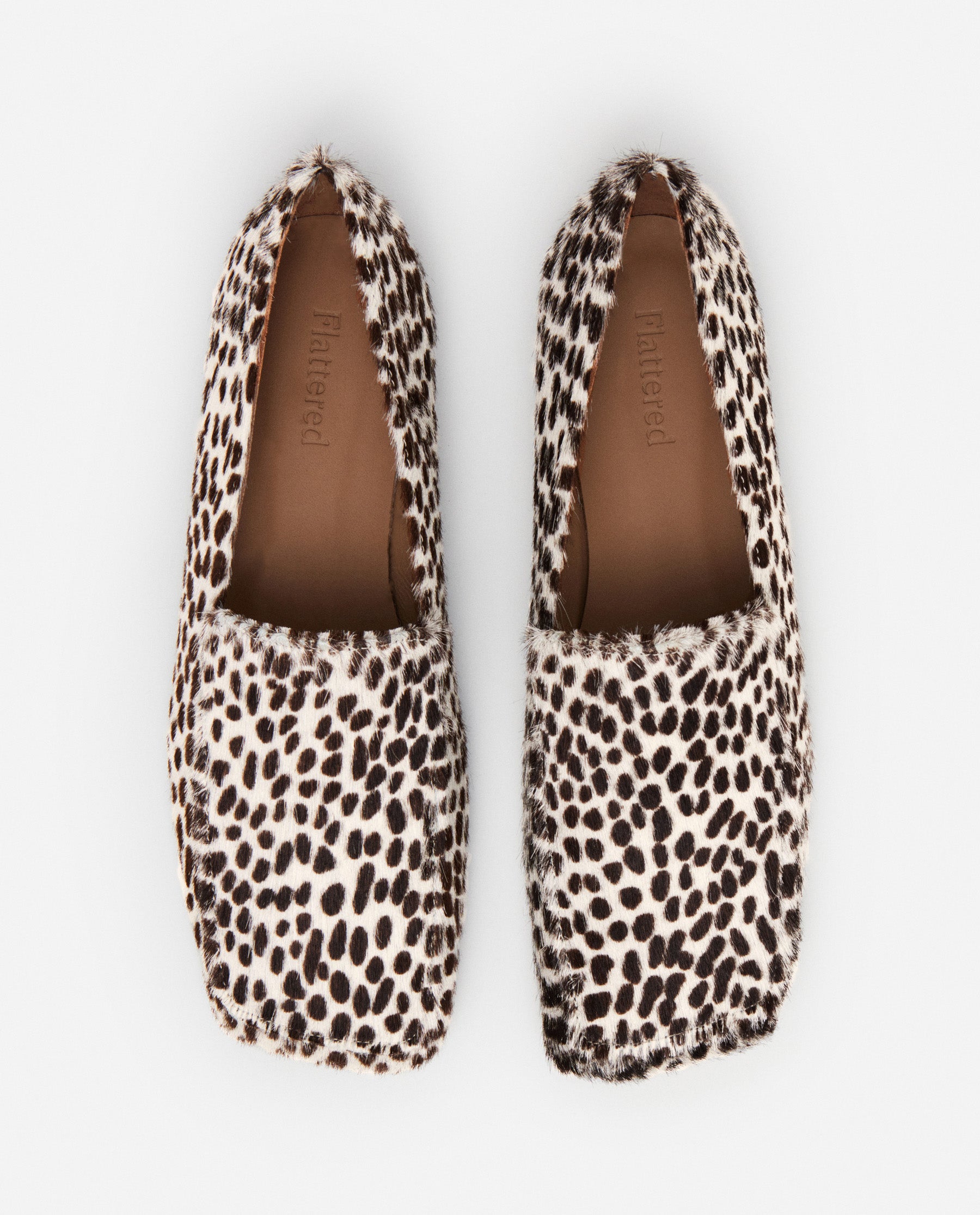 Ellis Leather Hair Chocolate Dot